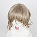 Cfalaicos Love Live Sunshine Watanabe You Cosplay Wig Linen Curly Party Wigs