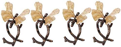 MICHAEL ARAMButterfly Ginkgo Napkin Ring Set of 4