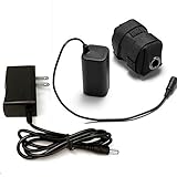 Tigervivi® 8.4v 6400mah Silicone Waterproof 4 x 18650 Rechargeable Battery Pack for Headlamp & Bicycle Light
