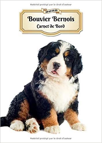 Amazonfr 2020 Bouvier Bernois Carnet De Bord Chiot Ou