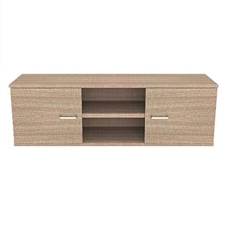 FLAIR FURNITURE LCD Base Modern Design (Beige Color Laminate) Indian Tv Unit