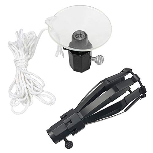 Buyplus 6to24 feet Light Bulb Changer Pole, Metal Telescopic Pole