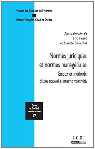 Normes juridiques et normes managériales