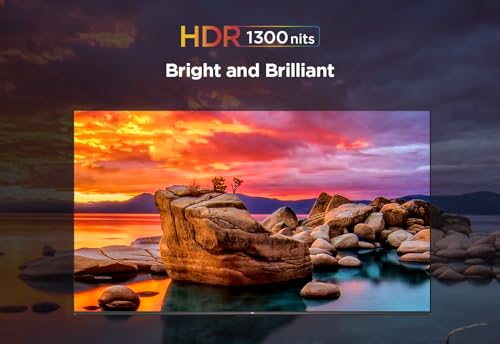 TCL 55QM8B 55-inch QLED Mini LED Smart TV, 4K HDR Premium 1300nits, Powered by Google TV (Dolby Vision & Atmos, Onkyo 2.0 sound system​, 144Hz Motion Clarity Pro, Hands-Free Voice Control)