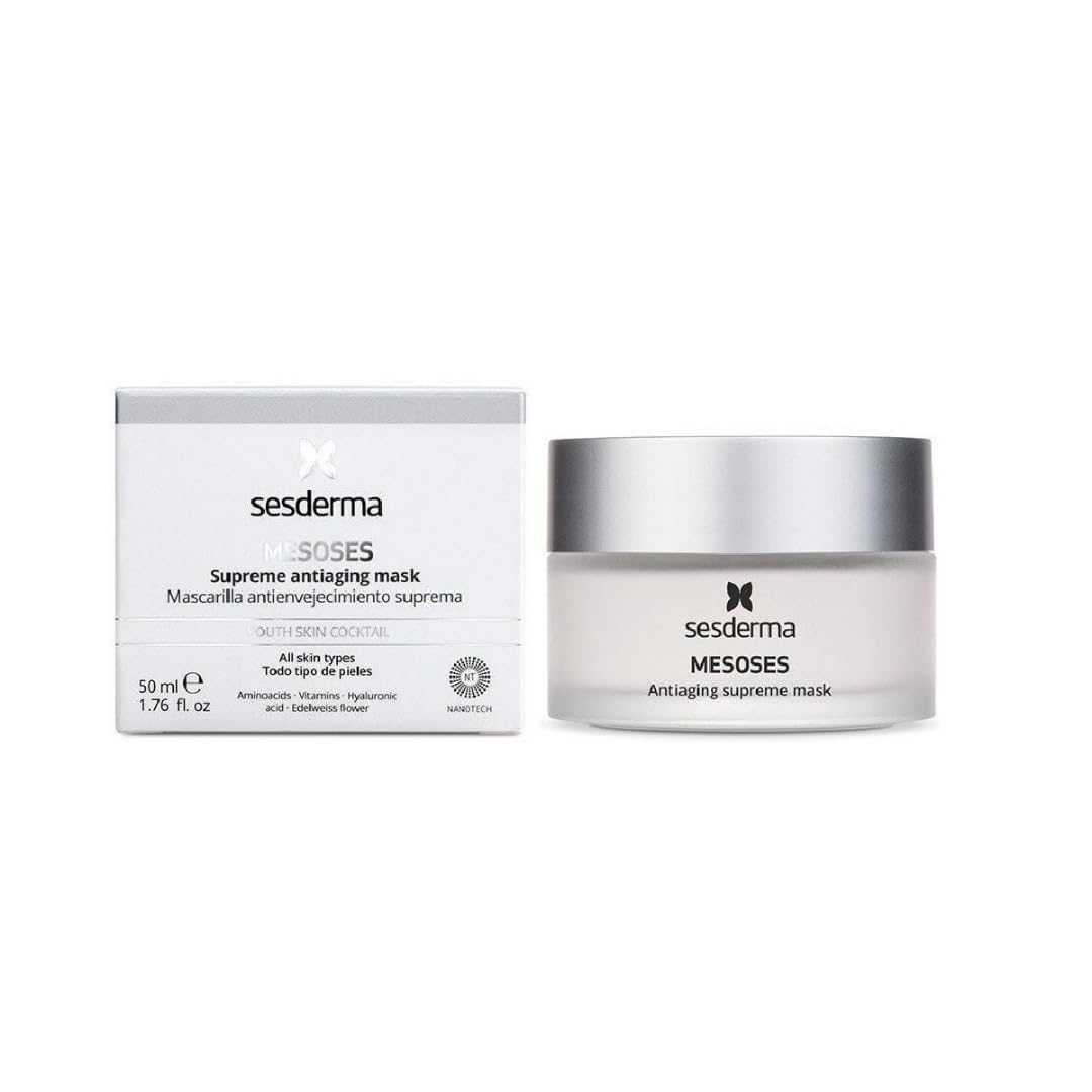 Sesderma Mesoses – Supreme Anti-Aging Cream – Anti-Wrinkle Face Cream – Hyaluronic Acid – Day & Night Facial Cream – 50 ml