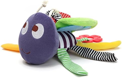 Baby kids Lovely Animal Bee Bed Rattle Hanging Doll Infant Plush Toy