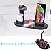 Yestan Wireless Charger 4 in 1 Wireless Charging Dock Compatible with Apple Watch 5 and Airpods Charging Station Fast Wireless Charging Stand for iPhone 11 11 Pro X XS XR Xs Max 8 8 PlusDeep Black