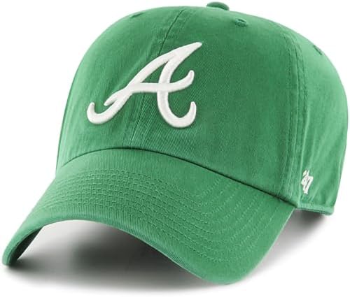 Amazon.com: 47 Brand MLB Moss Green Primary Logo Clean Up