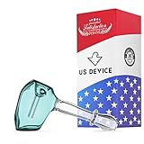 Glass Water Big Chamber Tobacco Hammer 5 inch Green