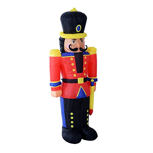 Buy 6' Outdoor Lighted Christmas Inflatable Toy Soldier Online