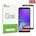 [2 Pack] KATIAN Compatibe Samsung Galaxy A7 (2018) Screen Protector, HD Full Coverage Protector[Anti-Scratch] [No-Bubble] [Case-Friendly], 9H Tempered Glass Screen Film for Samsung Galaxy A7 [Black]