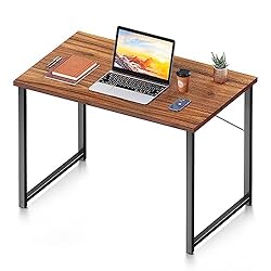 Coleshome 32 Inch Computer Desk, Modern Simple