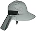 N'Ice Caps Girls Big Brim Flapper Hat with Side Mesh