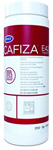 Urnex Cafiza Coffee Espresso Machine Thermoplan Cleaning Tablets E42 - 200 Tabs