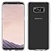 Xelcoy 360 Degree Soft Silicone Full Body Protection Front & Back Slim Hybrid Case Cover Protector for Samsung Galaxy S8 Plus Transparent