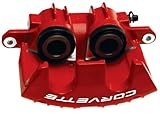 ACDelco 172-2263 GM Original Equipment Red Front Disc Brake Caliper Assembly with Corvette Logo