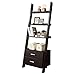 Monarch Specialties , Bookcase, Ladder with 2-Storage Drawers, Cappuccino, 69