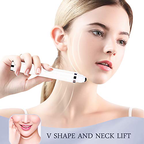 Electronic Refillable Roller Bottle - 10ml Container for Hyaluronic Acid Serum Essence Essential Oil Massage Skin Care Reusable Bottle with Stainless Steel Roller Balls - Thumbnail 4