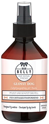 Pet supplies by Glossy Dog | 250ml Pet supplies & Pet Care | Natural Dog Care | Organic Dog Conditioner | Suitable with Sensitive Dog Shampoo and Dog Dry Shampoo