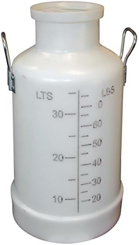 Coburn 80# (37 kg) Poly Bucket with Storage Lid &amp; 2 Handles