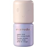 Evereden Super Rich Hydrating Face Serum Balm: Clean & Vegan, Soothing & Nourishing Moisturizer Stick for Harsh, Cold Climates - With Syberian Chaga, Ceramides, & Seaberry Seed Oil