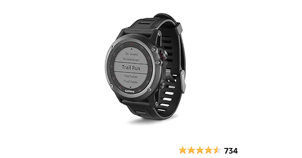 Amazon.com: Garmin Fenix 3 Multisport entrenamiento Reloj GPS, Uno, gris :  Electrónica