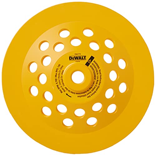 DEWALT Grinding Wheel, Double Row, Diamond Cup, 7Inch (DW4775