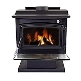 Pleasant Hearth 2,200 Sq. Ft. Large Wood Burning Stove