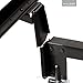STRUCTURES STEELOCK Super Duty Steel Wedge Lock Metal Bed Frame - LIFETIME WARRANTY - King