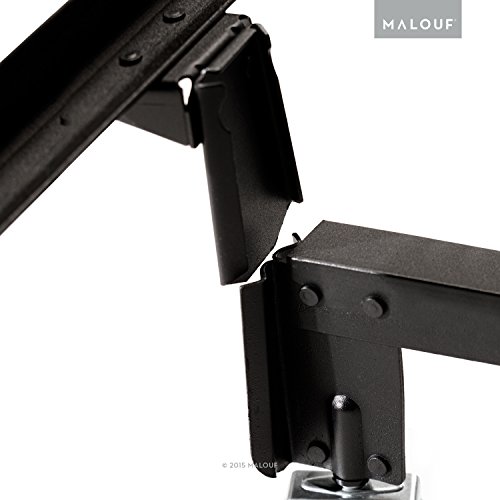 STRUCTURES STEELOCK Super Duty Steel Wedge Lock Metal Bed Frame - LIFETIME...