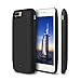 iPhone 7 Plus Battery Case, BEAOK [High Capacity] 7500mAh Case Battery Charger Protective Charging Case [Lightning Charging Port] Extended Battery Pack Power Cases Juice Bank Cover(Black)