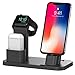 BEACOO Stand for iwatch 5, Charging Stand Dock Station for AirPods Stand Charging Docks Holder, Support for iwatch 5/4/3/2/1 NightStand Mode and for iPhone 11/X/7/7plus/SE/5s/6S primary