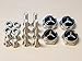 USA Seller Set of 4 Fit Mercedes Benz Logo Laser Engrav4Pcs Chrome Metal Car License Plate Frame Bolt Screws Rust Resistant Screws License Plate Covers & Frames Fasteners Accessories for Mercedes Benz