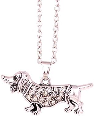 FERVENT LOVE Dachshund Dog Pendant Necklace