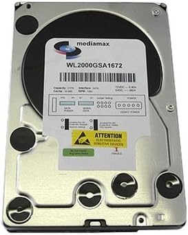 White Label 2TB 7200RPM SATA2 Internal Hard Drive for PC Mac CCTV NAS 3.5 inch