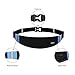 RYACO Running Belt, Expanded Pocket Running Fanny Pack, Water Resistant Reflective Waist Bag, Waist Band Pack for Running, Exercise, Cycling, Travel, Walking and Outdoor Activities for Men and Women
