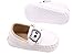 Femizee Baby Boys Girls Breathable Soft Sole Slip on Crib Shoes(Newborn/First Walker/Infant Baby),White 6-12 Months
