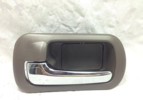 United Auto Supplies UAS-1628 Interior Inside Door Handle Rear Left Chrome Lever/Brown Housing