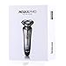 Electric Shaver Razor for Men 4 in 1 LED Rotary Shaver Beard Trimmer Nose Trimmer Facial Cleansing Brush 4 in 1 Cordless Waterproof USB Fast Charging