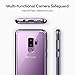 Caseology Skyfall for Galaxy S9 Plus Case (2018) - Clear Back & Slim Fit - Metallic Purple