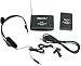 Hisonic HS707 Portable Battery Powered VHF La Valier and Headset Wireless Microphone System