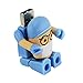 Usbkingdom 16GB USB 2.0 Flash Drive Cartoon Man Doctor Surgeon Nurse Robot Shape Pen Drive Thumb Drive Memory Stick Pendrive Jump Drive Flash Disk (Blue)