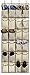MISSLO Over the Door Shoe Organizer 24 Large Fabric Pocket Closet Accessory Storage Hanging Shoe Hanger, Beige