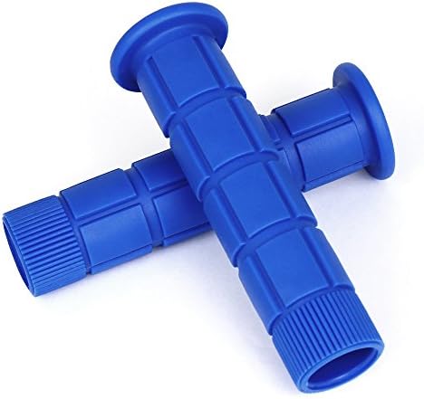 HEYMA Bicycle Handlebar Non slip rubber Handlebar End Grips (Blue)