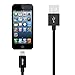 iPhone Charger, JETech USB Sync and Charging Lightning Cable for iPhone 7 / 7 Plus / 6 / 6 Plus / 6s / 6s Plus / 5 / 5S / 5C, iPad 4, iPad Air 1/2, iPad Mini 1/2/3 -3.2ft (Black)