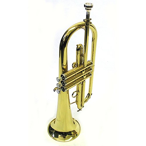 E.F. Durand Bb Brass Flugelhorn with Case and Mouthpiece - Thumbnail 5