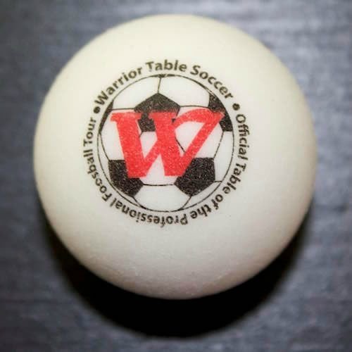 4 Warrior Pro Game Foosballs (Yellow)