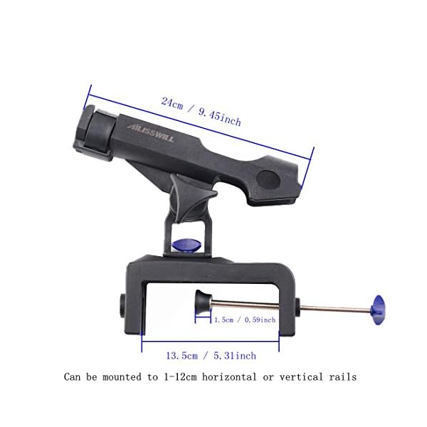 BLISSWILL-Fishing-Boat-Rods-Folding-Holder-with-Large-Clamp-360-Degree-Adjustable-Opening-Fishing-Rod-Racks-Holder