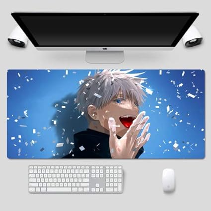 Amazon 呪術廻戦 Jujutsu Kaisen 大型マウスパッド キーボードパッド アニメ 漫画 キャラクター グッズ 周辺 防水 滑り止め おしゃれ 17 90 40 0 3cm Nonbranded マウスパッド 通販