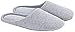 Ofoot Women's Cotton Memory Foam Washable Anti-slip Indoor Slippers